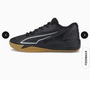 New with box! Size 9.5 Puma Stewie 1 Team Sneakers. Puma black - puma white.